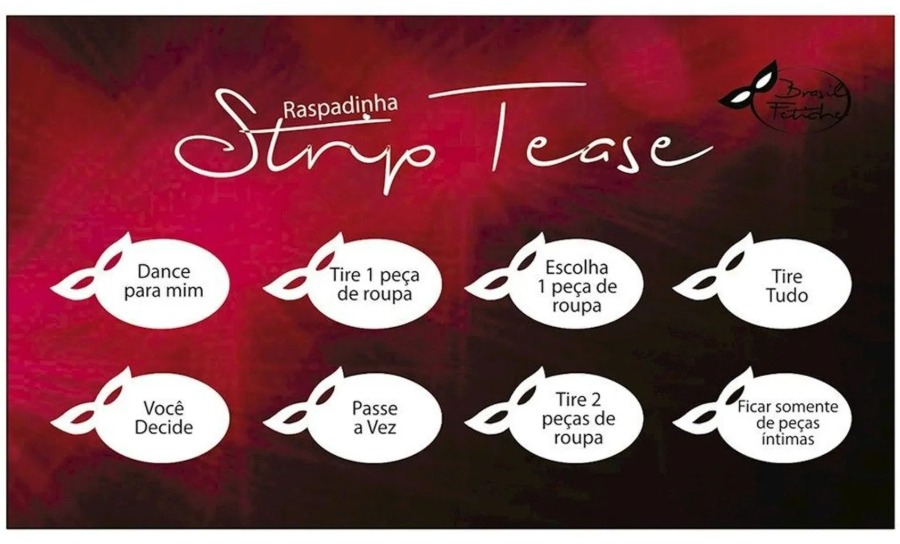 Raspadinha Strip Tease Brasil Fetiche