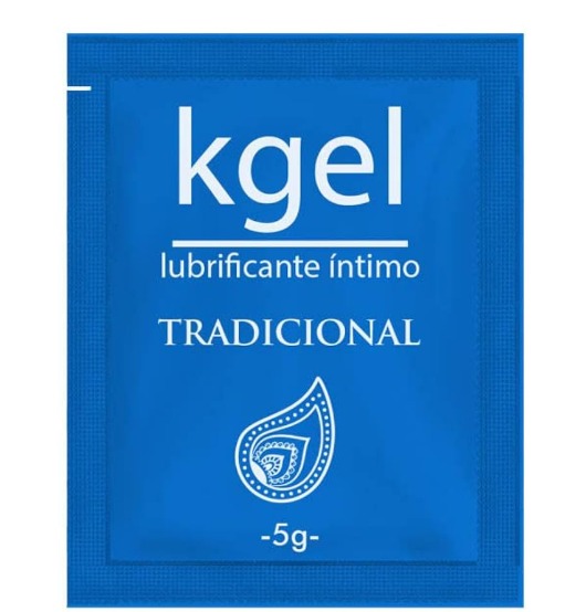 Sachê de Gel Lubrificante Íntimo Solúvel A Água 5g K-Import