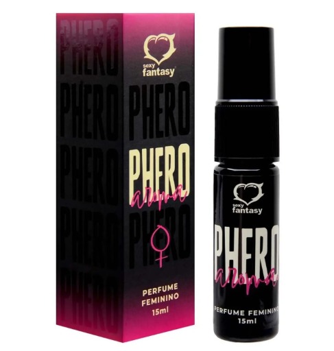 Perfume Phero Aroma Feminino 15ml Sexy Fantasy