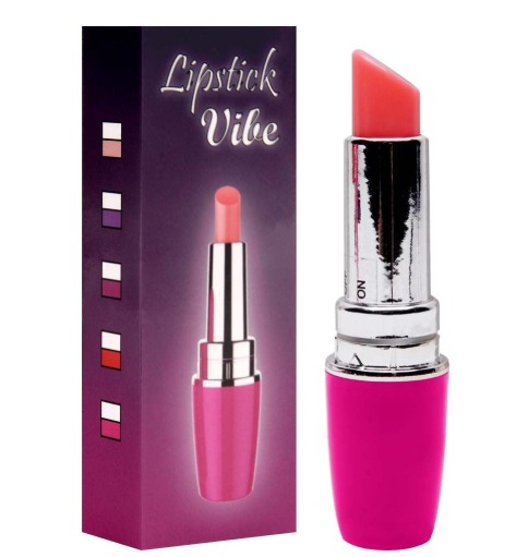 Vibrador Batom - Lipstick Vibe Rosa