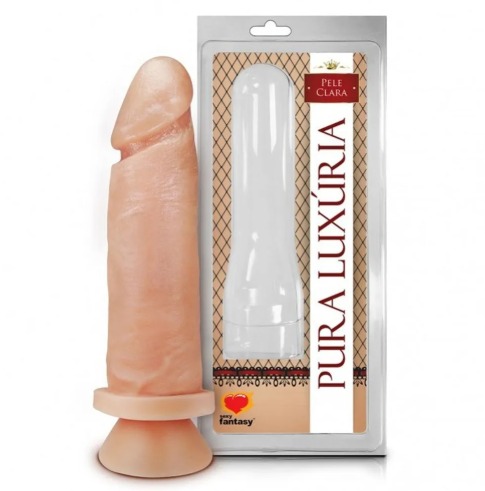 Prótese Sem Vibro Com Ventosa 15,3x4cm Sexy Fantasy