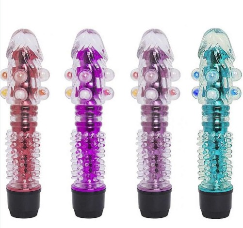 Vibrador Personal Jelly Com Capa Texturizada Mega Import