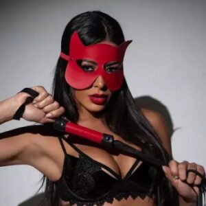 Máscara Mulher Gato Brasil Fetiche
