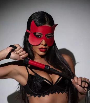Máscara Mulher Gato Brasil Fetiche