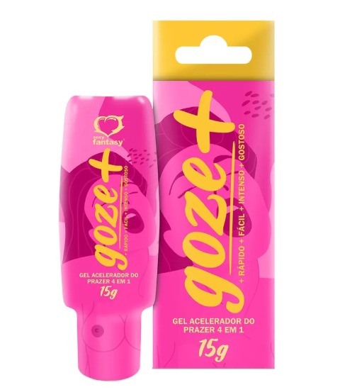 Goze + Gel Acelerador do Prazer 4 em 1 15g