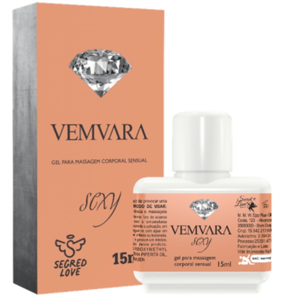 Gel Para Massagem Corporal VemVara Secred Love
