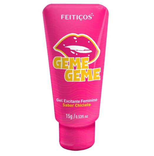 Geme Geme Excitante Esquenta Esfria e Vibra 15g