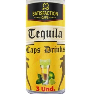 Caps Drinks Tequila Bolinhas em Cápsula 3 Unidades Satisfaction Caps