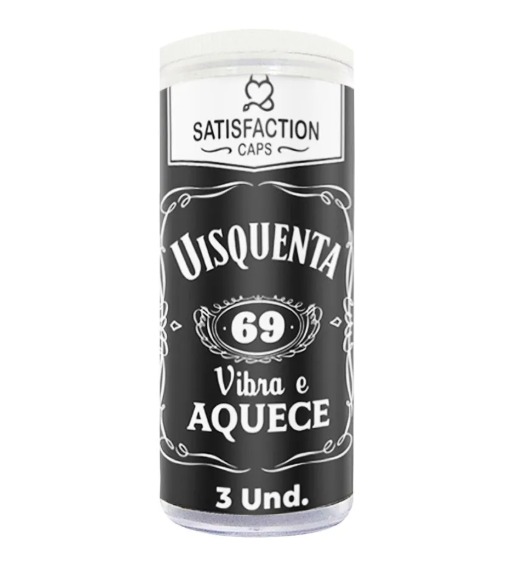 Uisquenta Bolinhas em Cápsula 3 Unidades Satisfaction Caps
