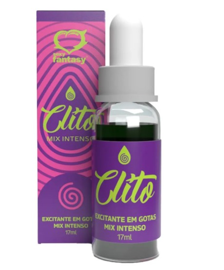 Clito Excitante em Gotas Mix Intenso 17ml Sexy Fantasy