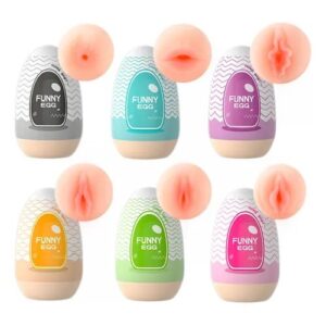 Funny Egg Masturbador Masculino Formato Boca