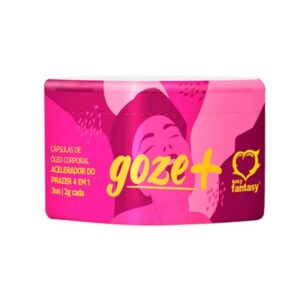 Cápsulas de Óleo Corporal Acelerador de Prazer 4 em 1 3 Unidades Sexy Fantasy